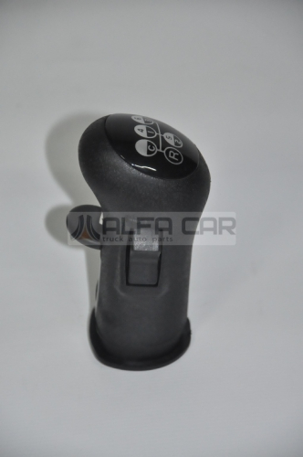 AC20488052 Ручка КПП VOLVO F10/12/16.FH12/16 SR1400/SR1700/SR1900 (2 флажка) старый образец VOLVO FH12 (1993-2020); черная 2.32197 Alfa Car1